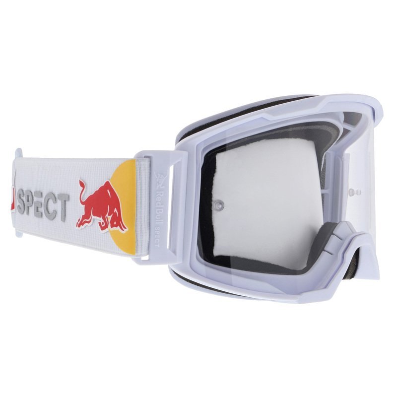 GOGLE RED BULL SPECT STRIVE WHITE - SZYBA CLEAR FLASH/CLEAR + CLEAR